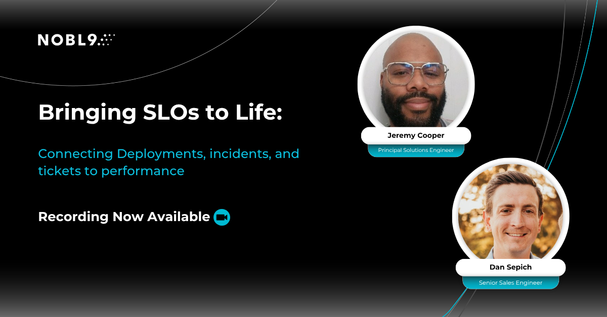 Bringing SLOs to Life - webinar