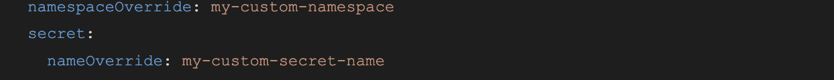 namespaceoveride