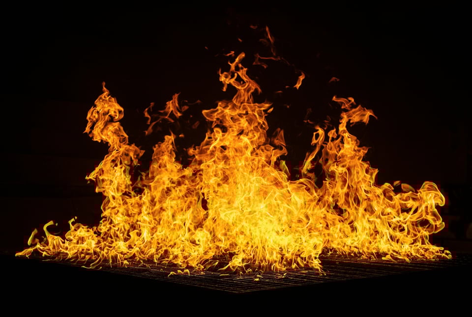 visualized service level objective burn rate