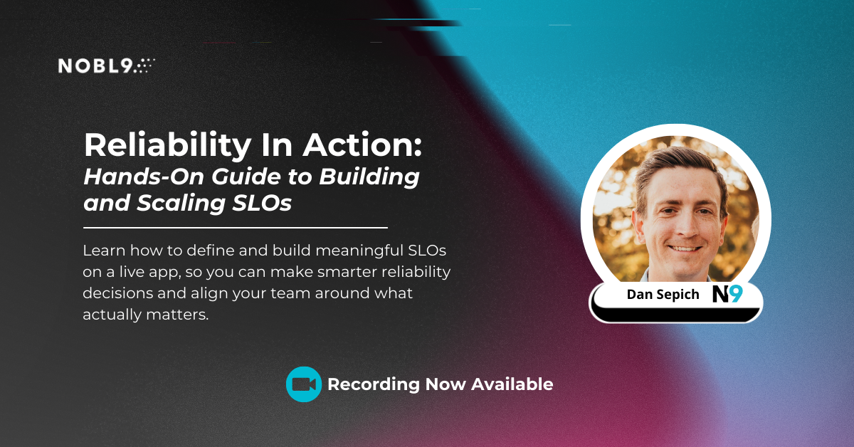 Reliability in Action: Hands-on Guide to Building and Scaling SLOs