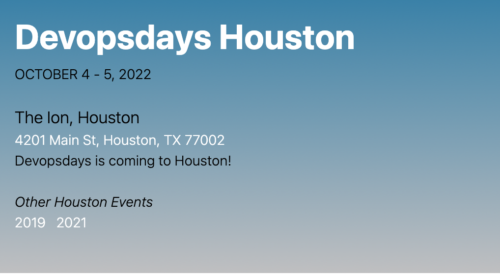 DevOps Days Houston
