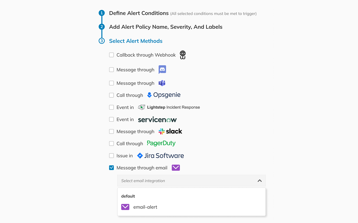 Alert your team when error budgets get low